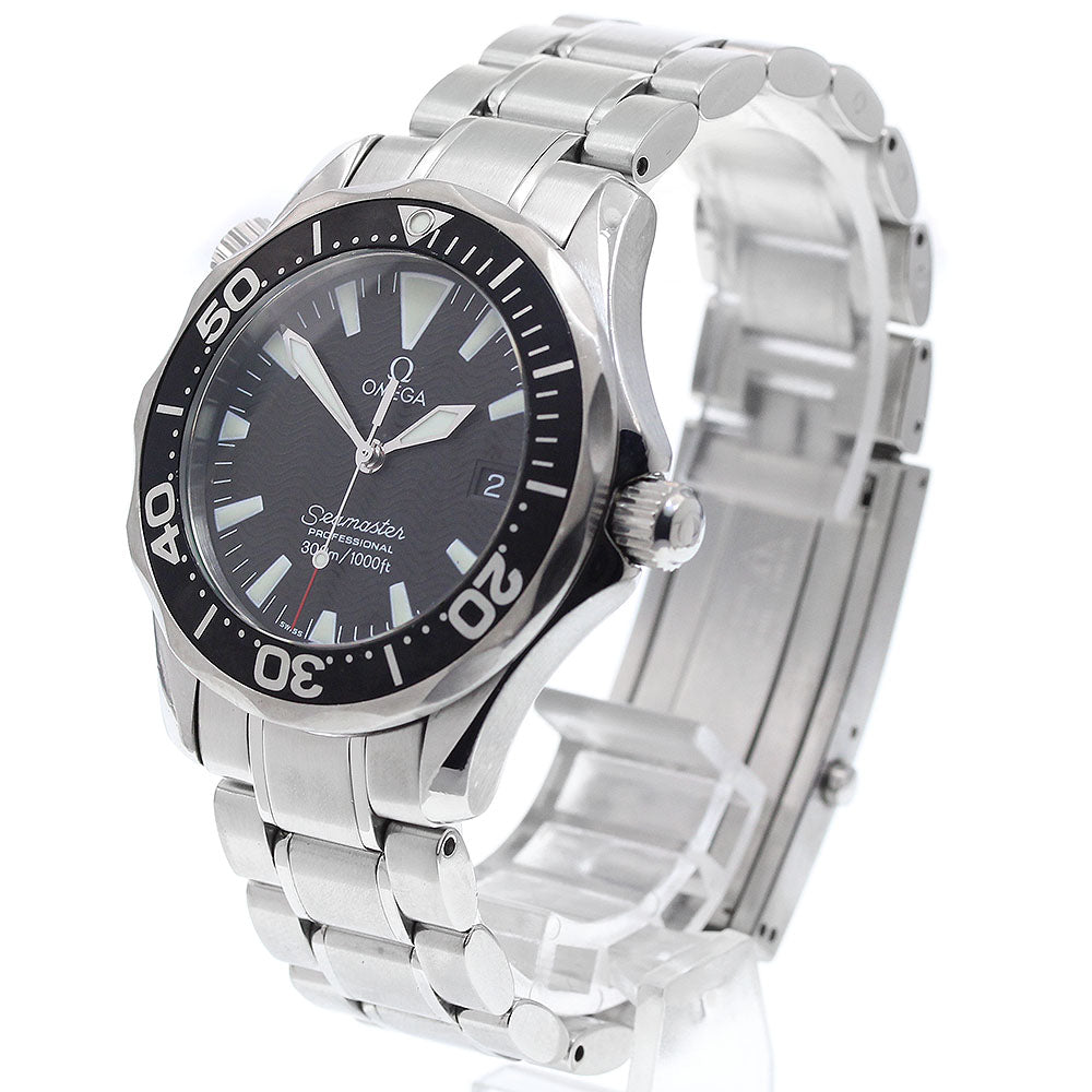 OMEGA Seamaster 300 2262.50 Date black Dial Quartz Boy's Watch_916337