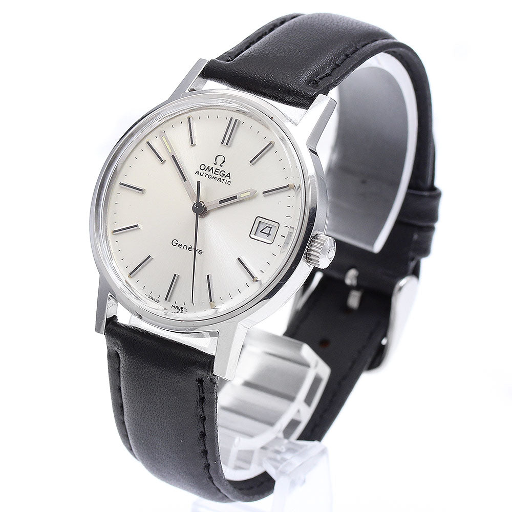 OMEGA Geneve 166.0163 Date Cal.1012 Silver Dial Automatic Men's Watch_918338