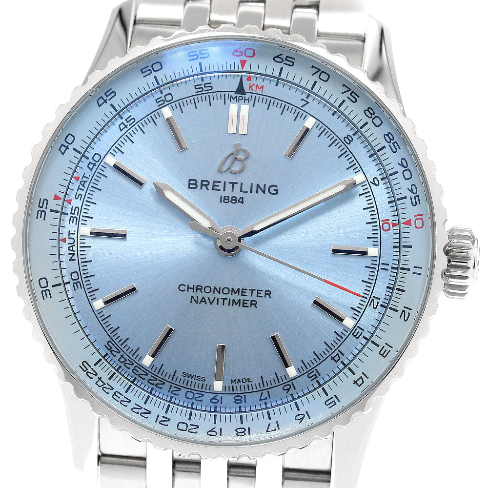BREITLING Navitimer B17 41mm Ice Blue A17329 Automatic Men's Watch_918352