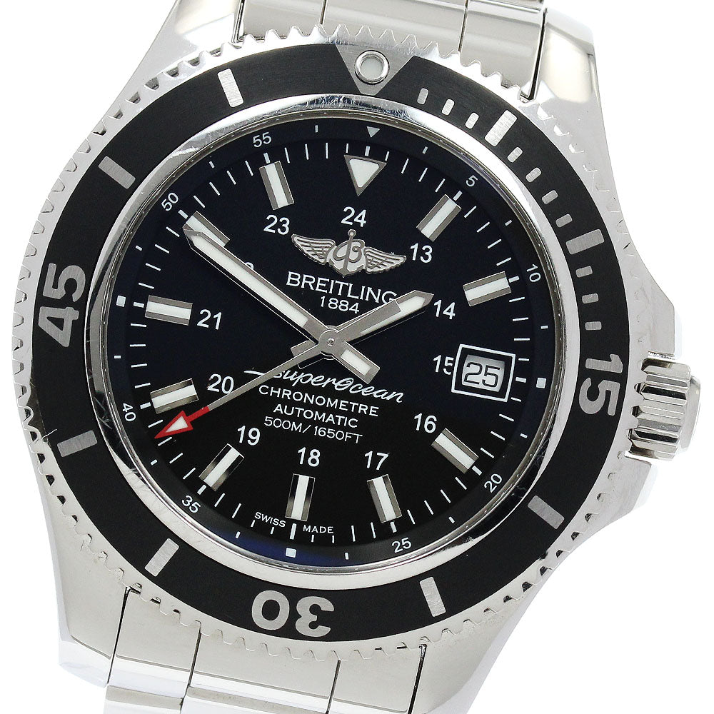 BREITLING Super Ocean II 42 A17365 Date black Dial Automatic Men's Watch_918354