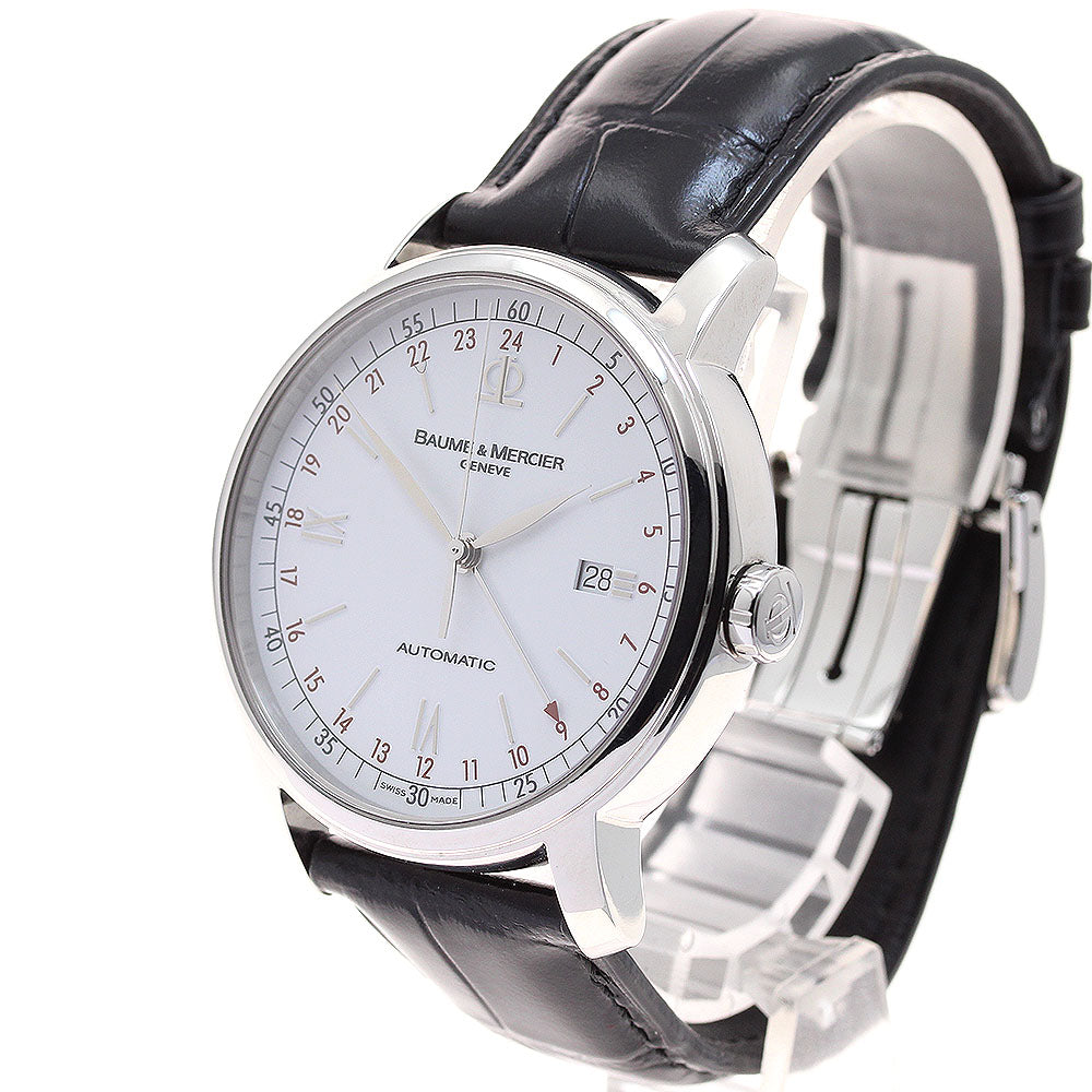 Baume & Mercier Classima M0A08734/65494 GMT white Dial Auto Men's Watch_918433