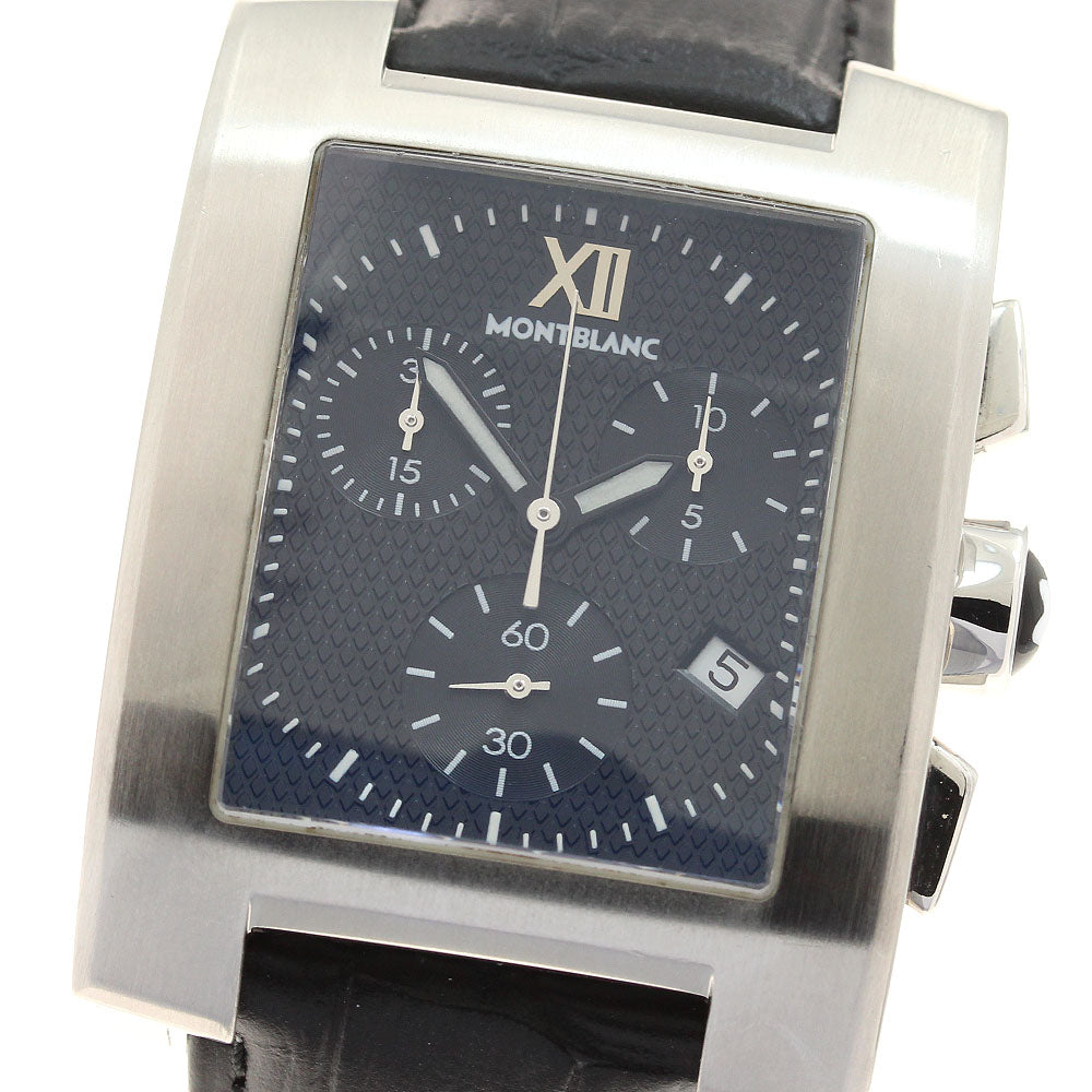 MONTBLANC Profile 7108 Chronograph black Dial Quartz Men's Watch_918438