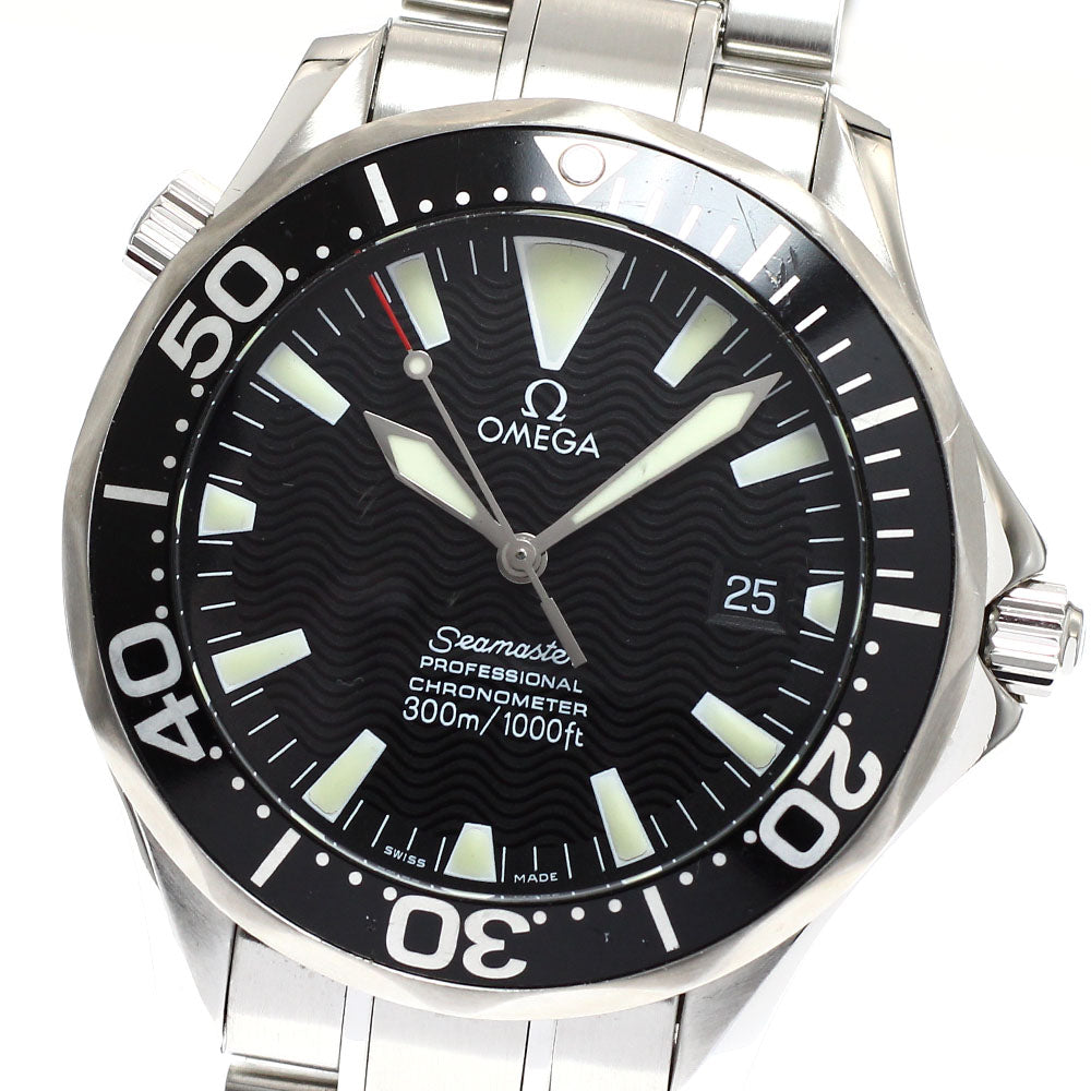 OMEGA Seamaster300 2254.50 Date Black Dial Automatic Men's Watch_918446