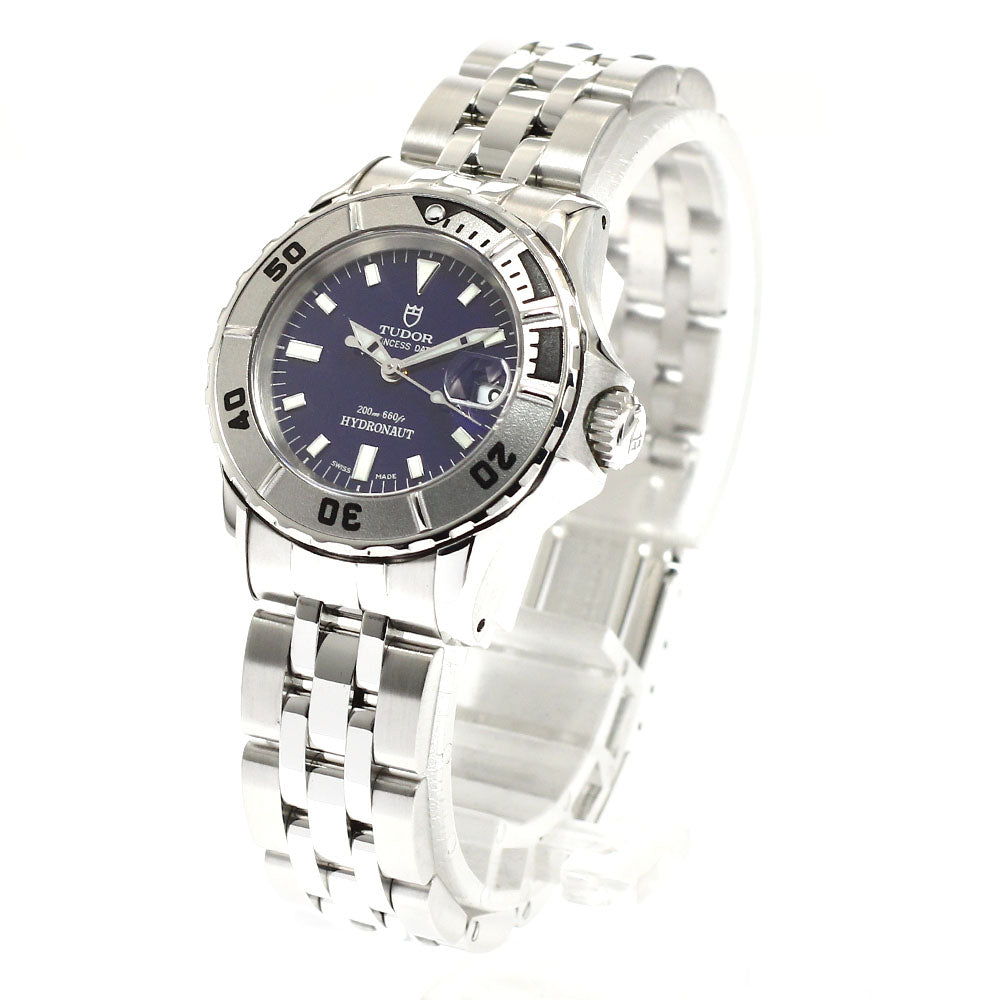TUDOR Prince Date Hydronaut 99090P Date Navy Dial Automatic Ladies Watch_918447