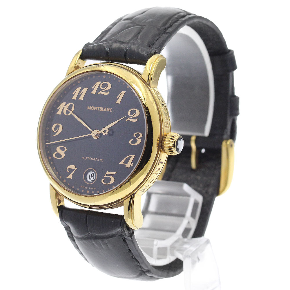 MONTBLANC Meisterstic 7042 Date black Dial Automatic Men's Watch_918448