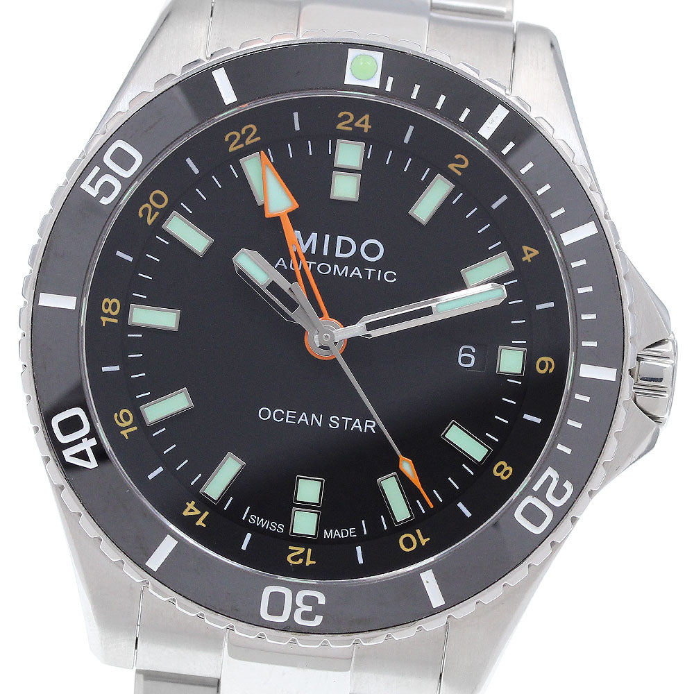 MIDO Ocean star M026.629.11.051.01 GMT date Automatic Men's Watch_918461