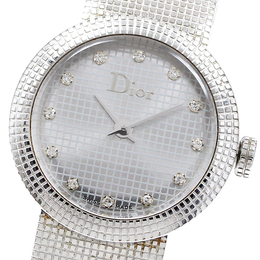 Christian Dior La Baby Di CD041110 Silver Dial Quartz Ladies Watch_918472