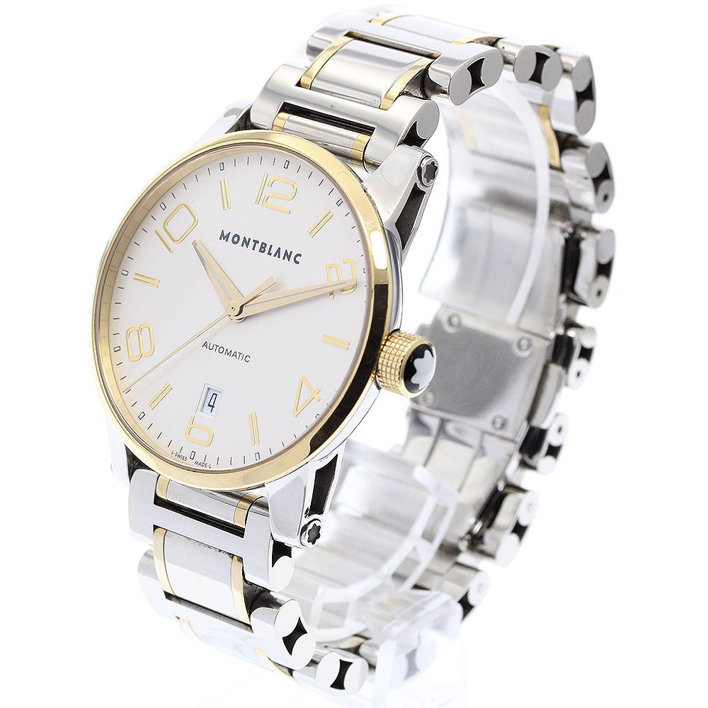 MONTBLANC Time walker 7210 YG bezel Silver Dial Automatic Men's Watch_918482
