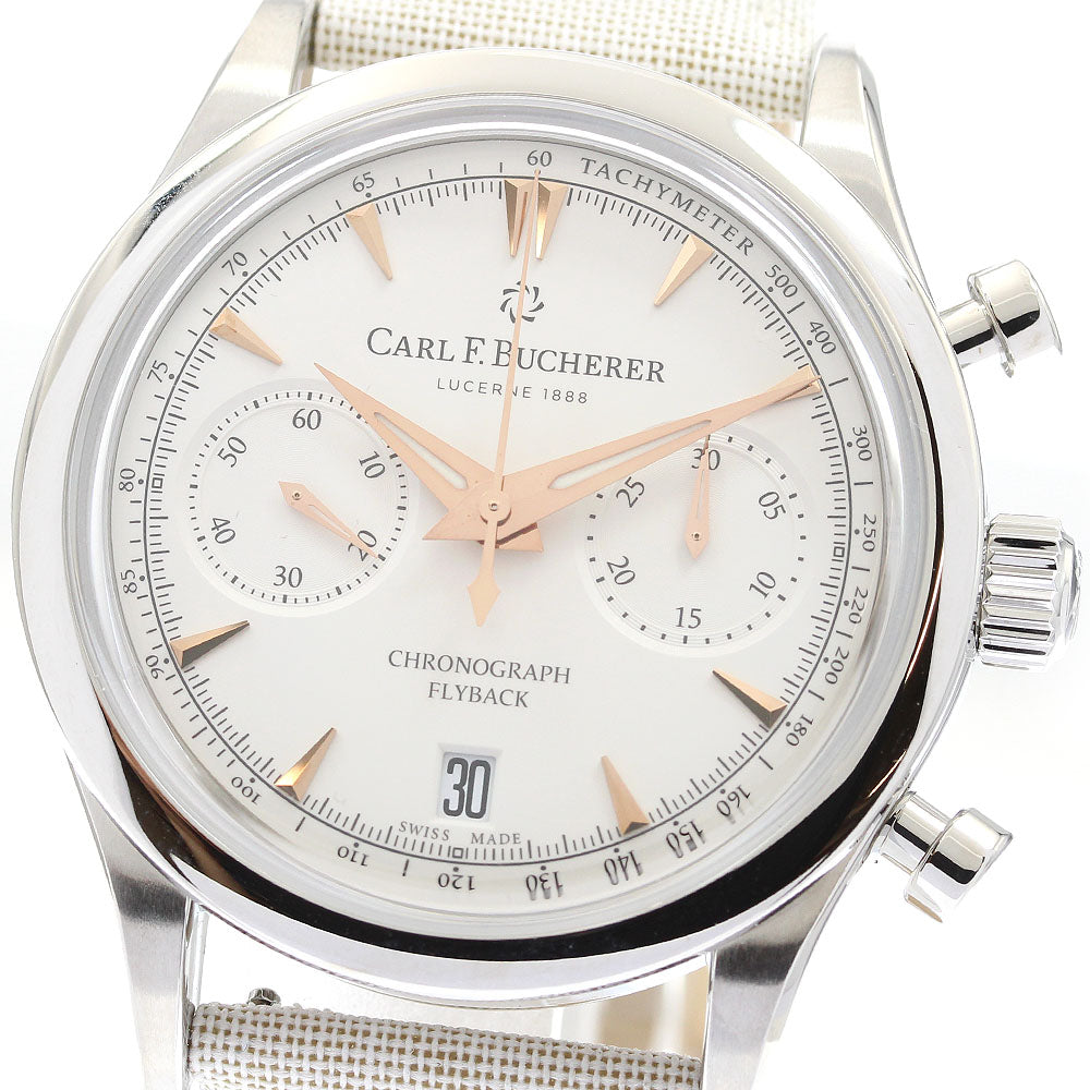 CARL F.BUCHERER manero flyback 00.10927.08.13.01 Automatic Men's Watch_918495