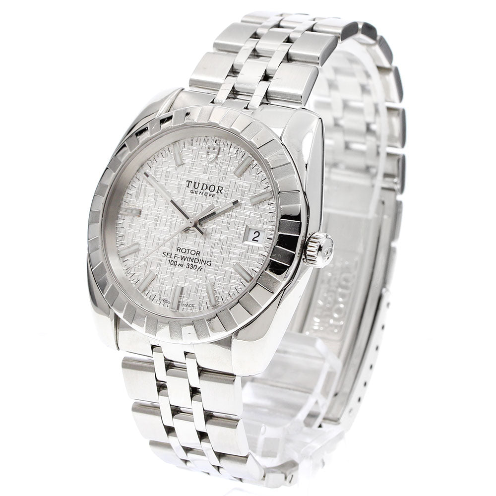 TUDOR Classic 21010 Date Silver Dial Automatic Men's Watch_918516