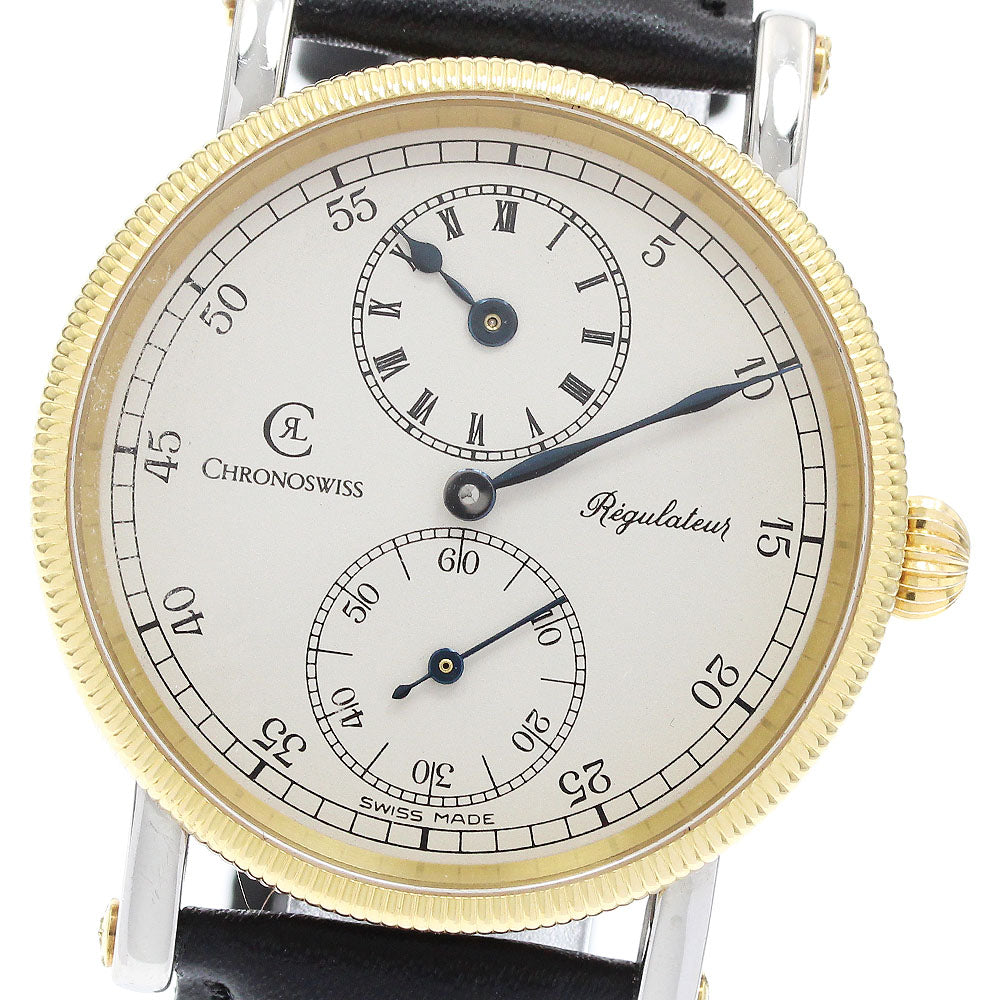 Chronoswiss Regulator CH6322 beige Dial Hand Winding Men's Watch_918520