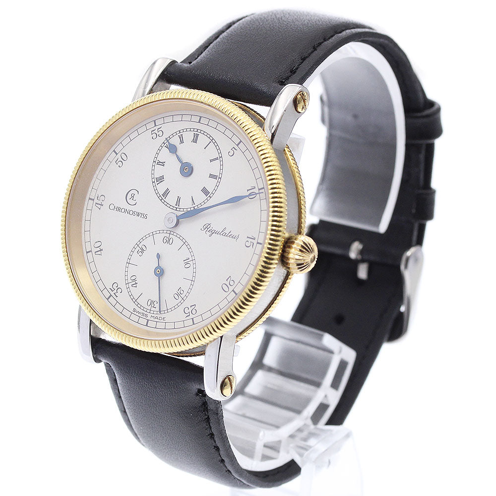 Chronoswiss Regulator CH6322 beige Dial Hand Winding Men's Watch_918520