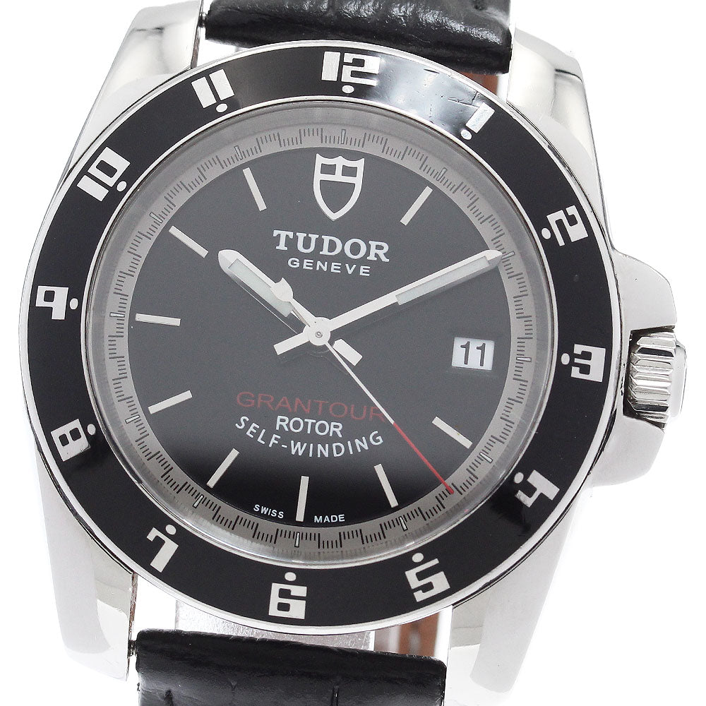 TUDOR Grand Tour Date 20050 Date black Dial Automatic Men's Watch_918522