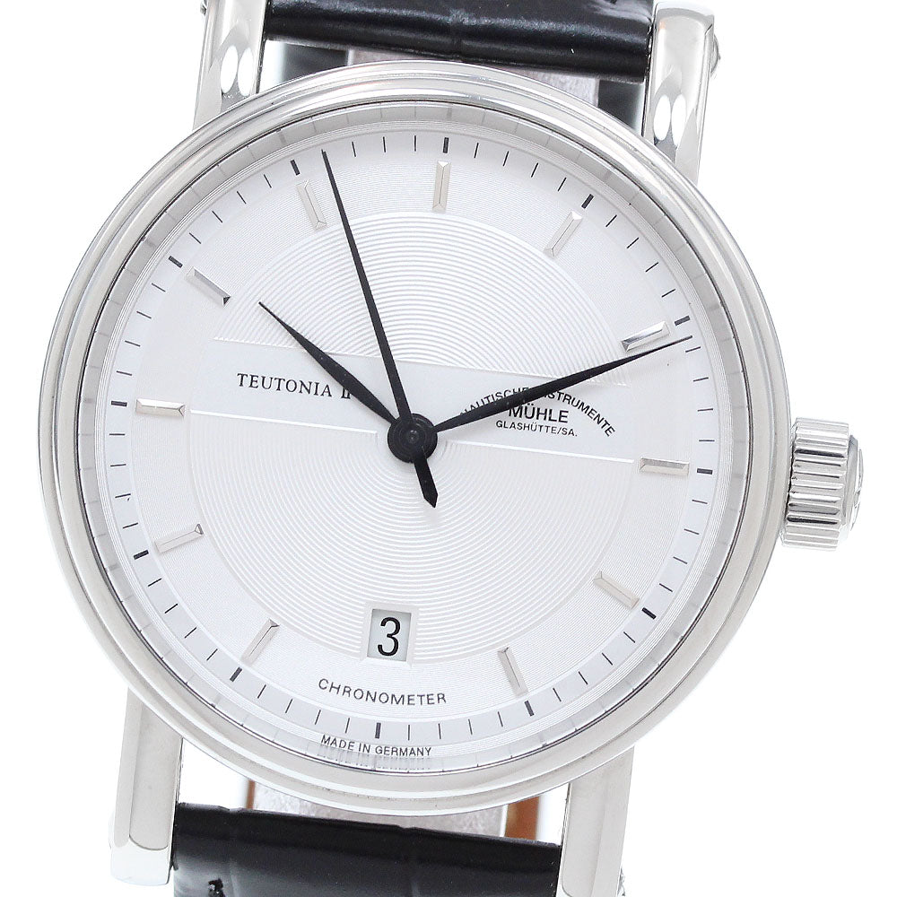Muhle Glashutte Teutonia II M1-33-40 Date Silver Dial Automatic Men's Watch_918531