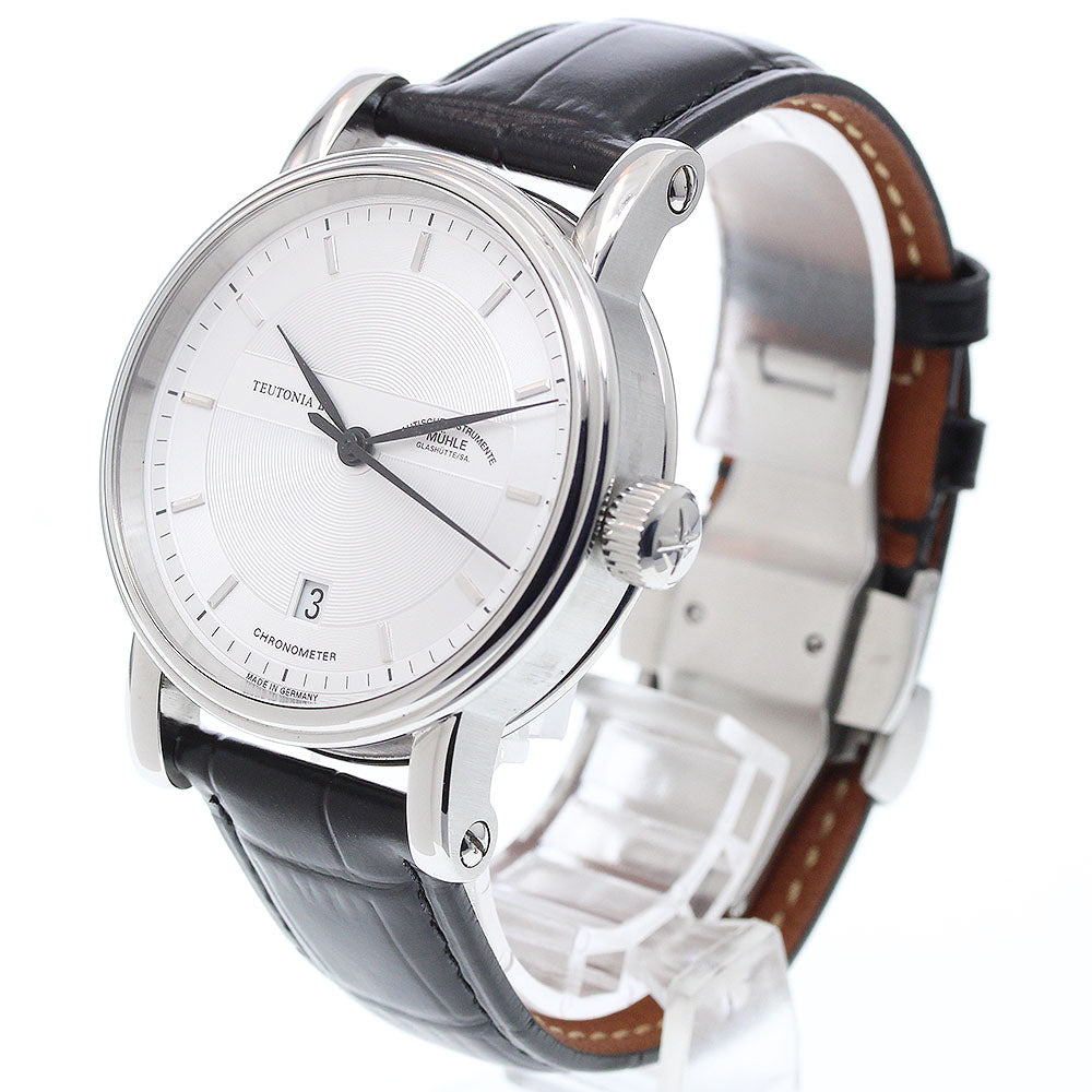 Muhle Glashutte Teutonia II M1-33-40 Date Silver Dial Automatic Men's Watch_918531