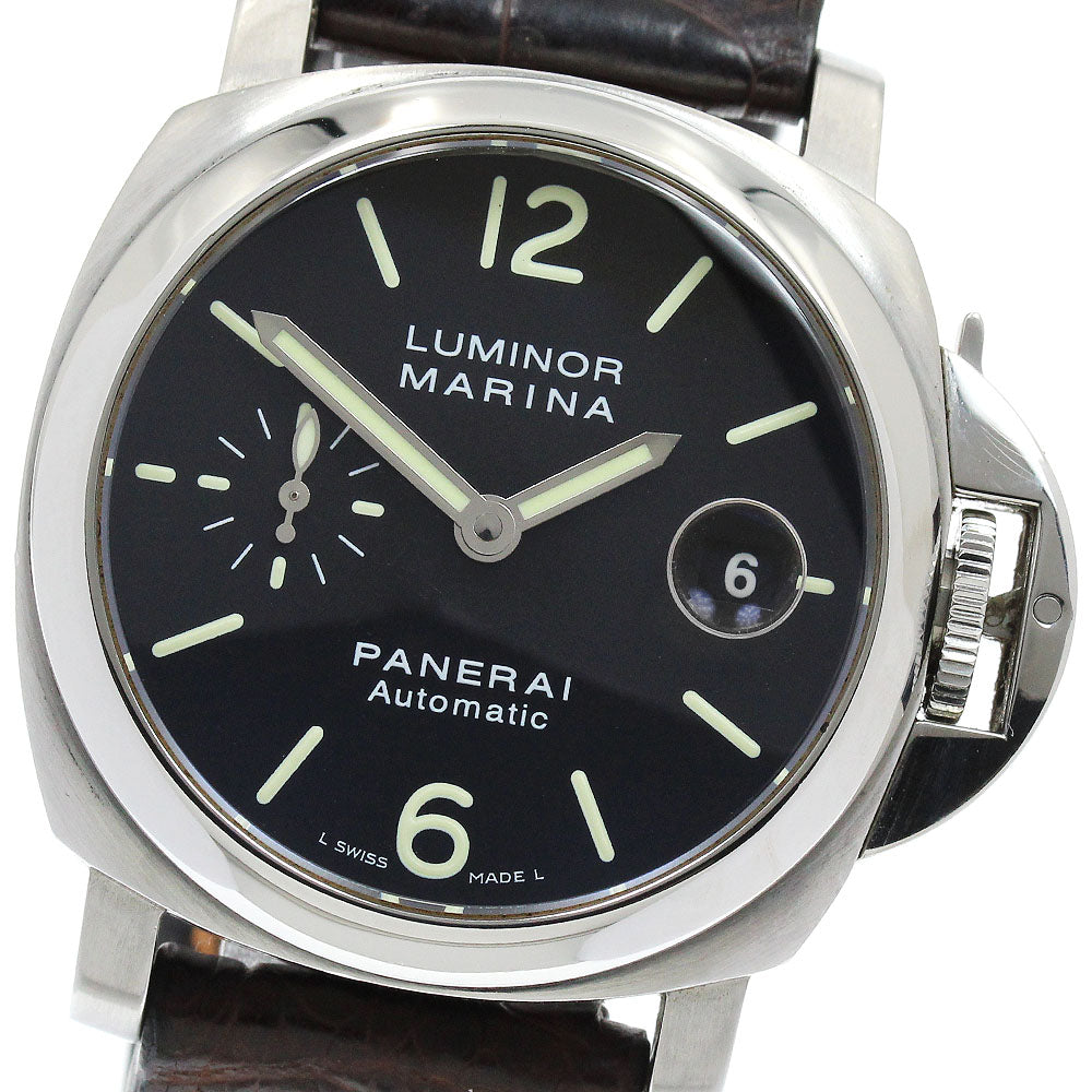 PANERAI Luminor Marina PAM00298 Date black Dial Automatic Men's Watch_918536