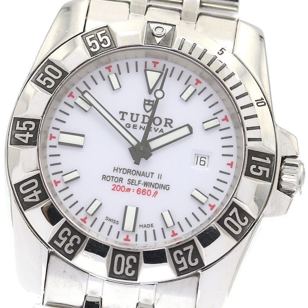 TUDOR Hydro Note II 24030 Date White Dial Automatic Ladies Watch_918537