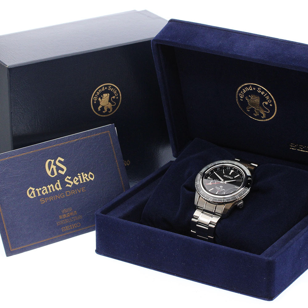 SEIKO Grand Seiko GMT SBGE201/9R66-0AA0 Power reserve Spring drive Men's_918559