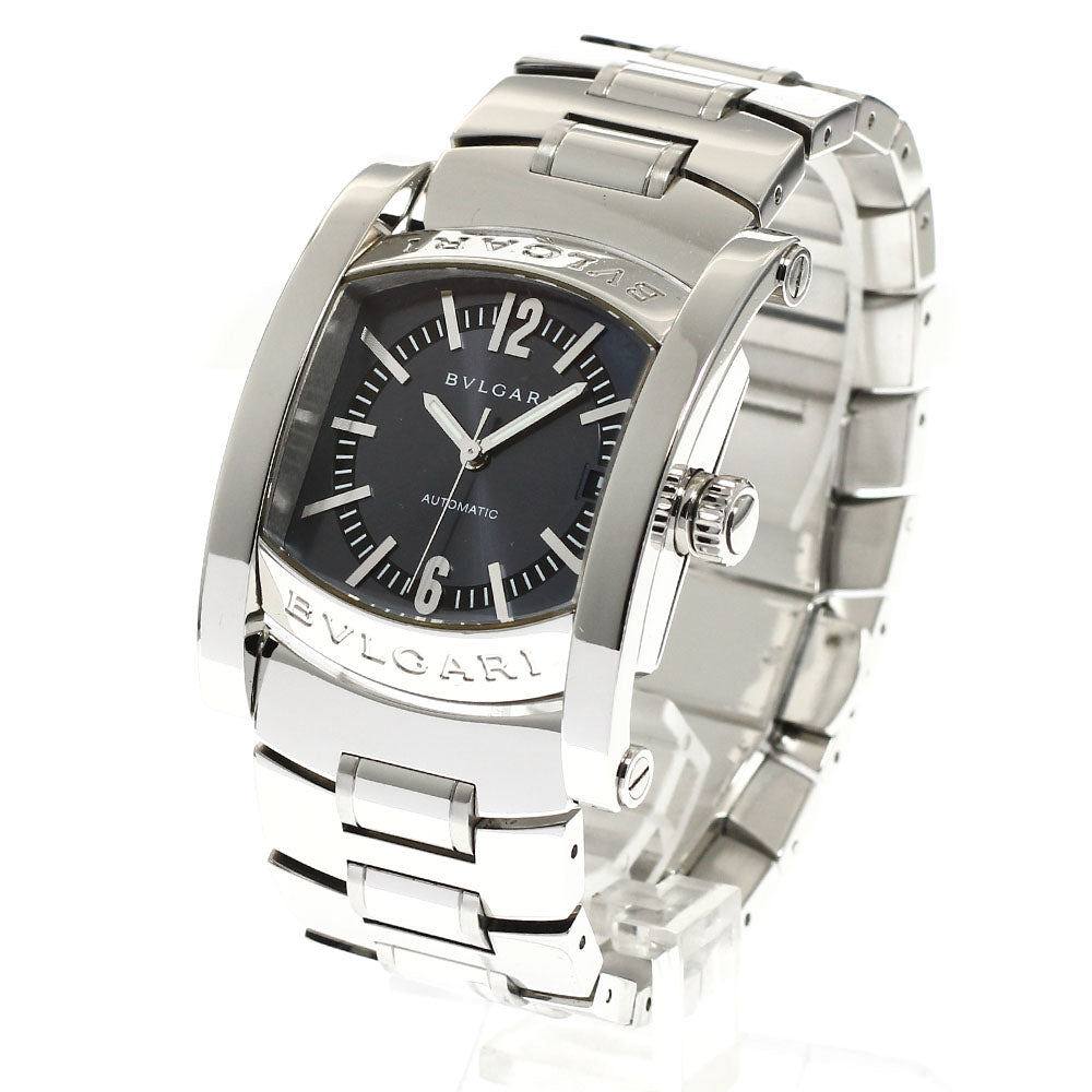 BVLGARI Assioma AA44S Date Navy Dial Automatic Men's Watch_918604