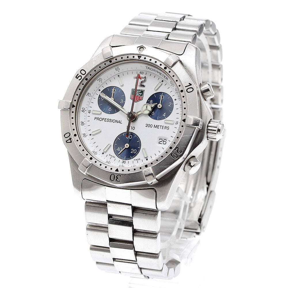 TAG HEUER Professional 2000 Series CK1111-0 Chronograph Quartz Men's_918654