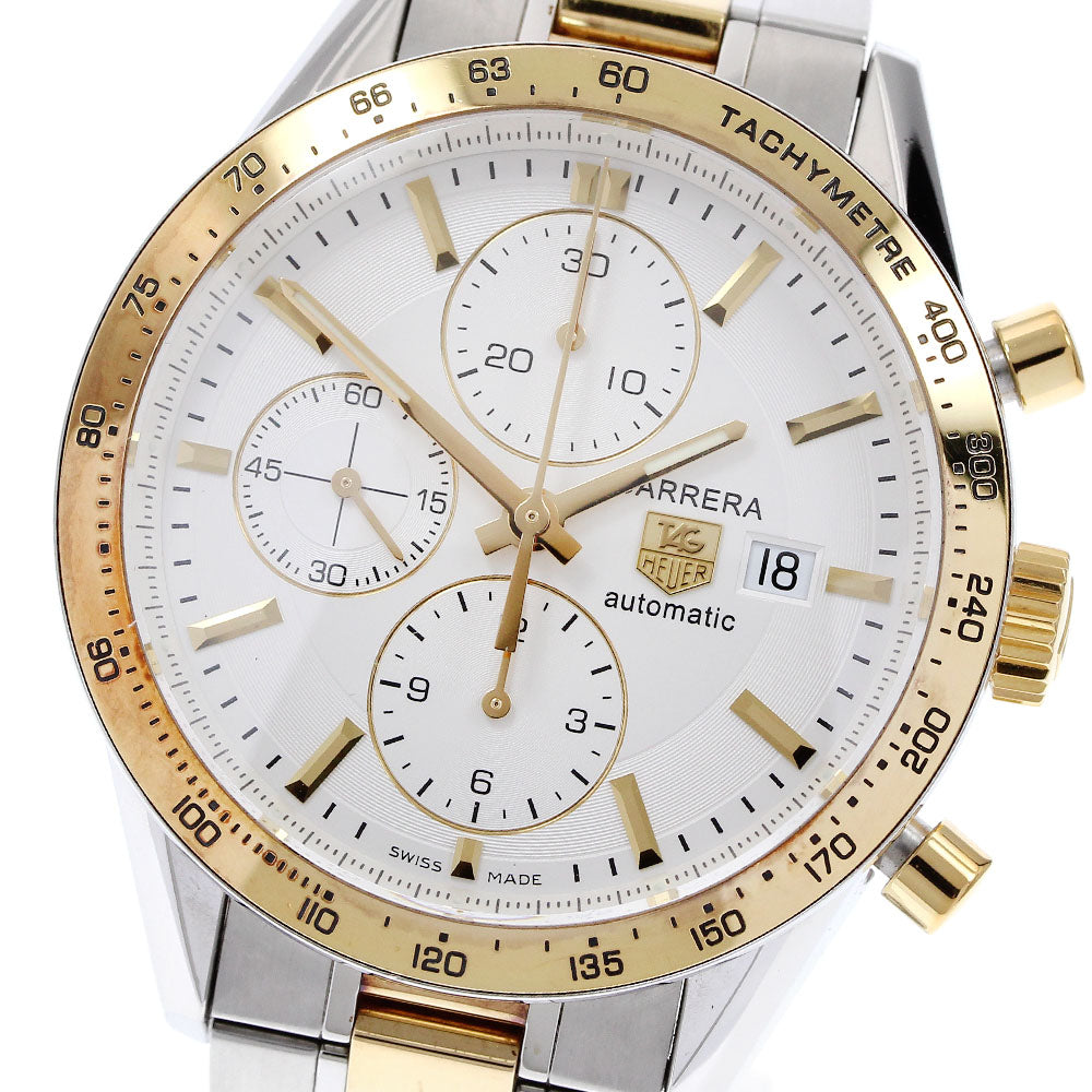 TAG HEUER Carrera tachymeter CV2050 Chronograph Automatic Men's Watch_918670