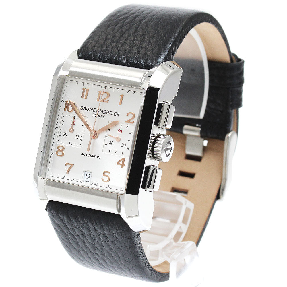 Baume & Mercier Hampton Chronograph 65698/M0A10029 Chronograph Silver Dial Automatic Men's Watch_918682