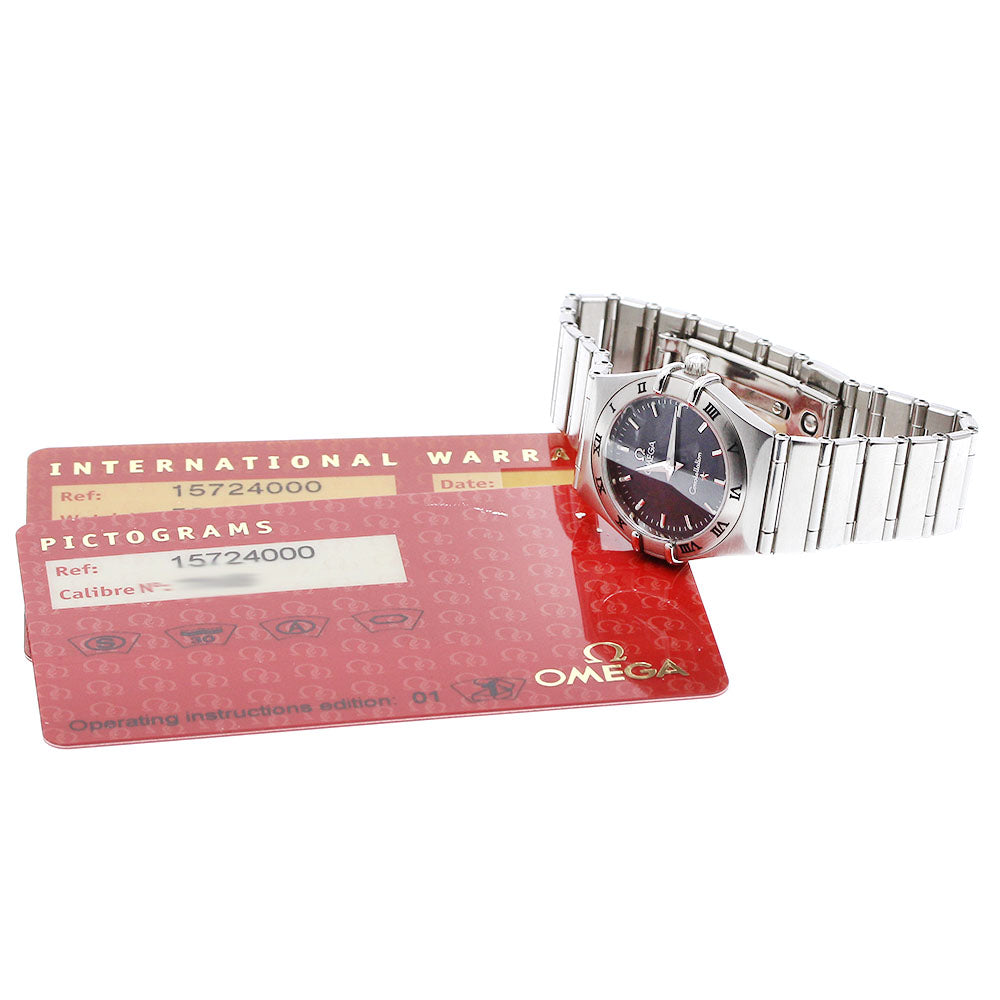 OMEGA Constellation 1572.40 gray Dial Quartz Ladies Watch_918694