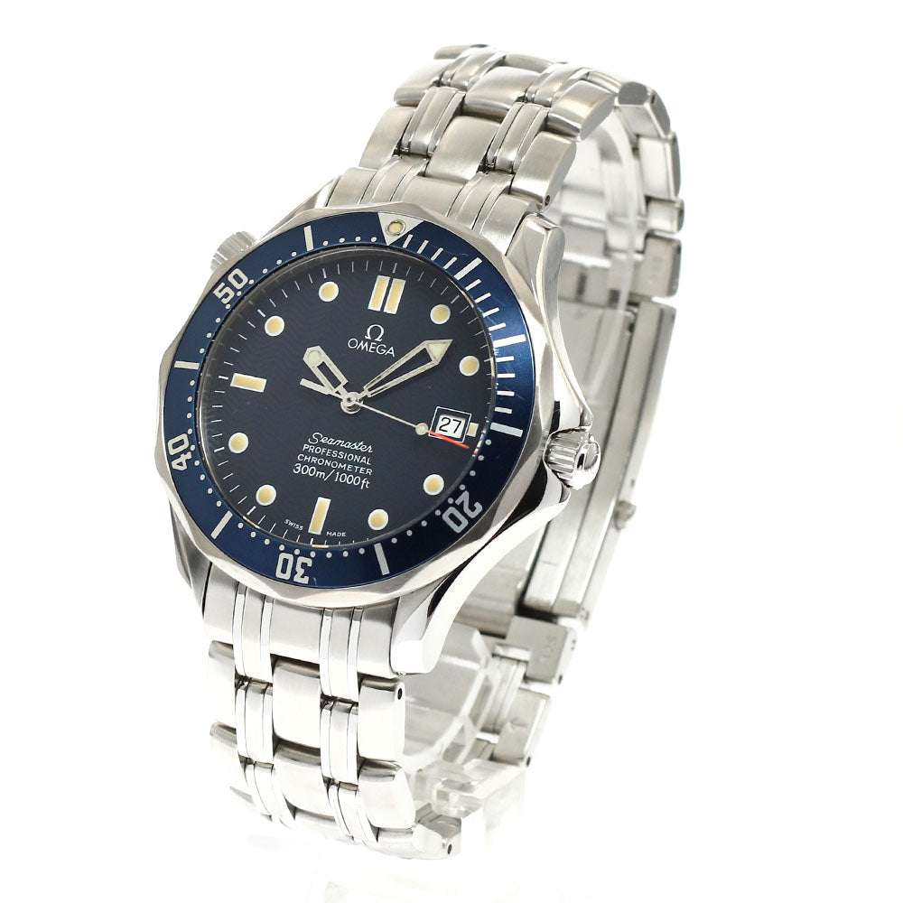 OMEGA Seamaster300 2531.80 Date Navy Dial Automatic Men's Watch_918699
