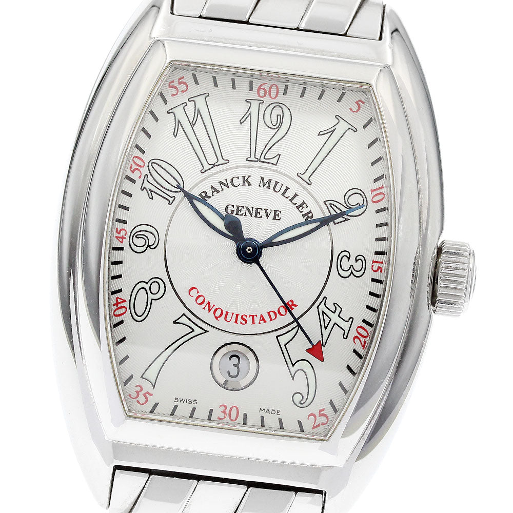 FRANCK MULLER Conquistador 8005HSC Date Silver Dial Automatic Men's Watch_918726