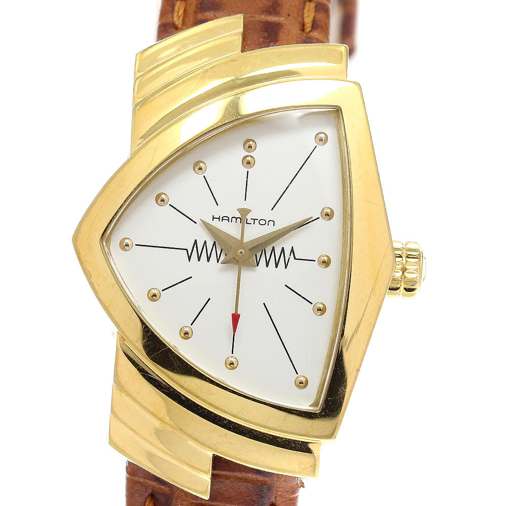 HAMILTON Ventura H241010 Silver Dial Quartz Ladies Watch_918757