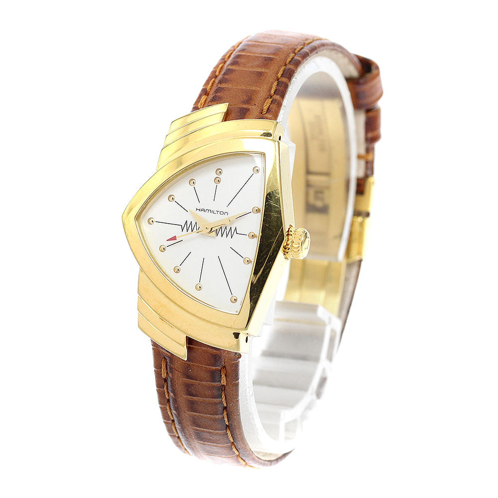 HAMILTON Ventura H241010 Silver Dial Quartz Ladies Watch_918757