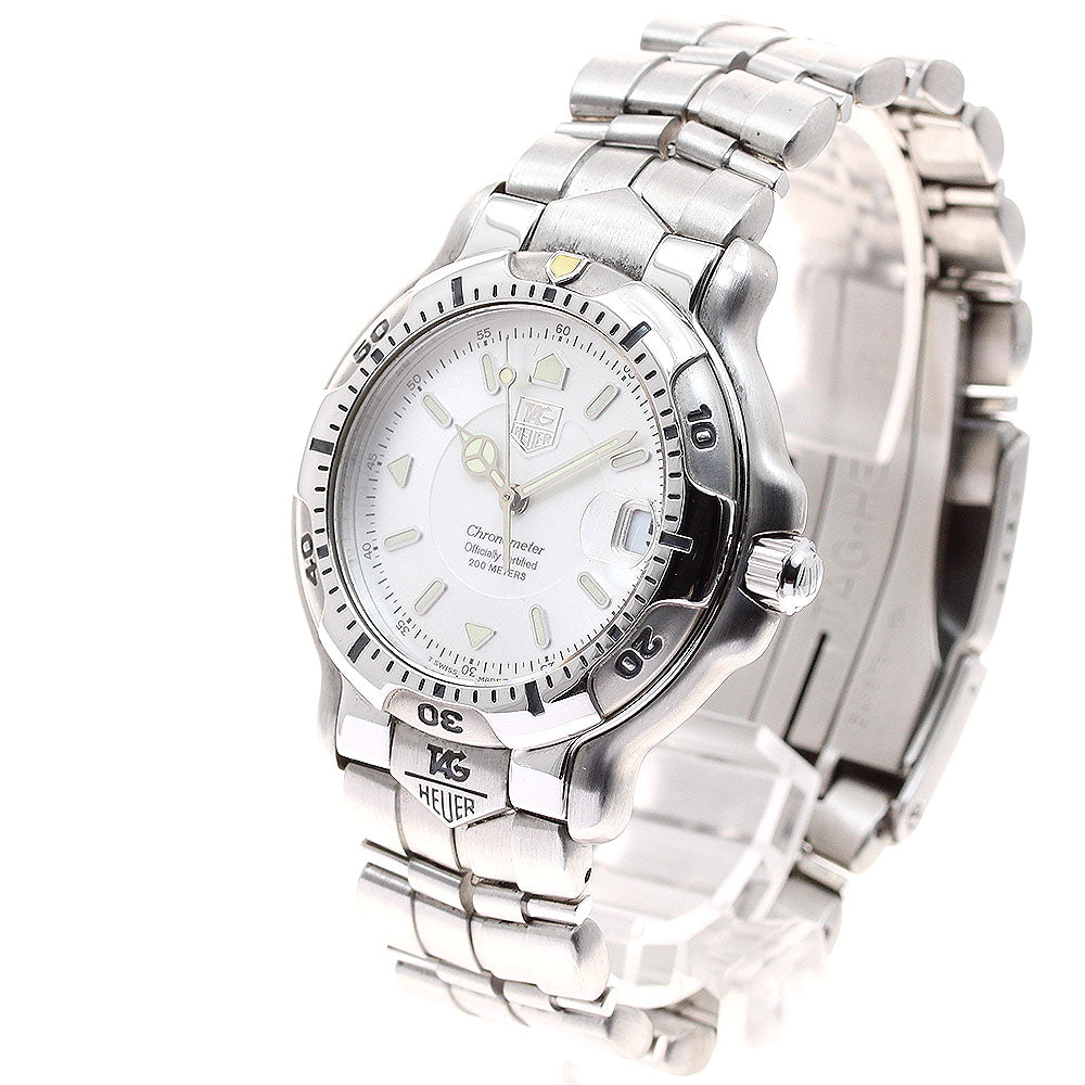 TAG HEUER 6000 series WH5111-K1 Date Silver Dial Automatic Men's Watch_918767