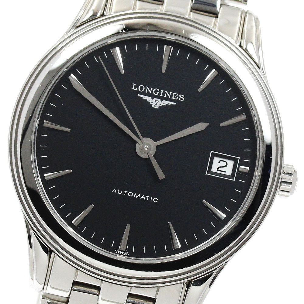 LONGINES Flagship L4.774.4 Date Black Dial Automatic Men's Watch_918768