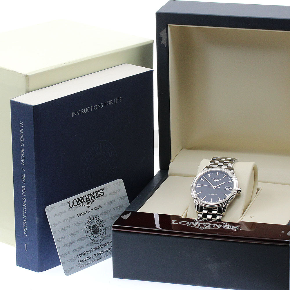 LONGINES Flagship L4.774.4 Date Black Dial Automatic Men's Watch_918768