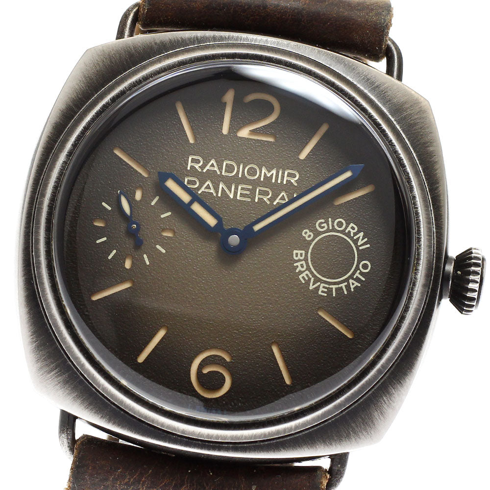 PANERAI Radiomir Otto Giorni PAM01347 Brown Dial Hand Winding Men's Watch_918771