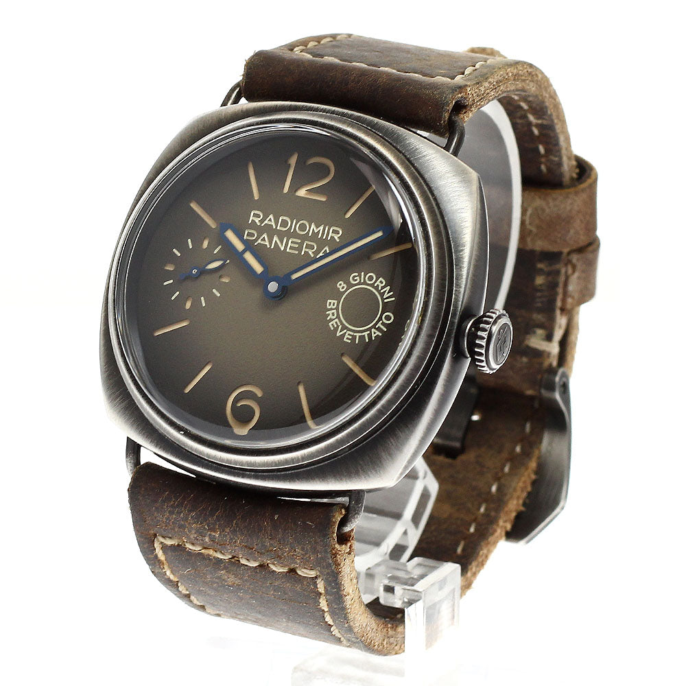 PANERAI Radiomir Otto Giorni PAM01347 Brown Dial Hand Winding Men's Watch_918771