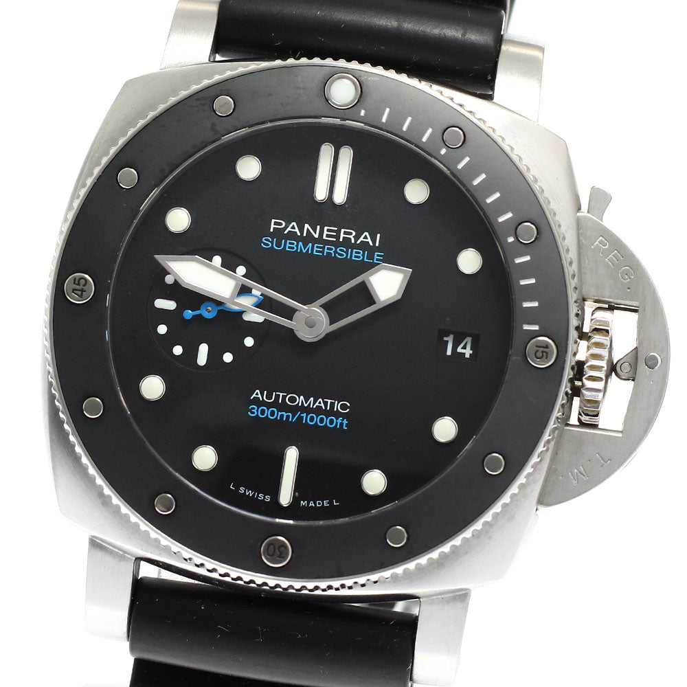 PANERAI Submersible 42mm PAM00683 Date black Dial Automatic Men's Watch_918781