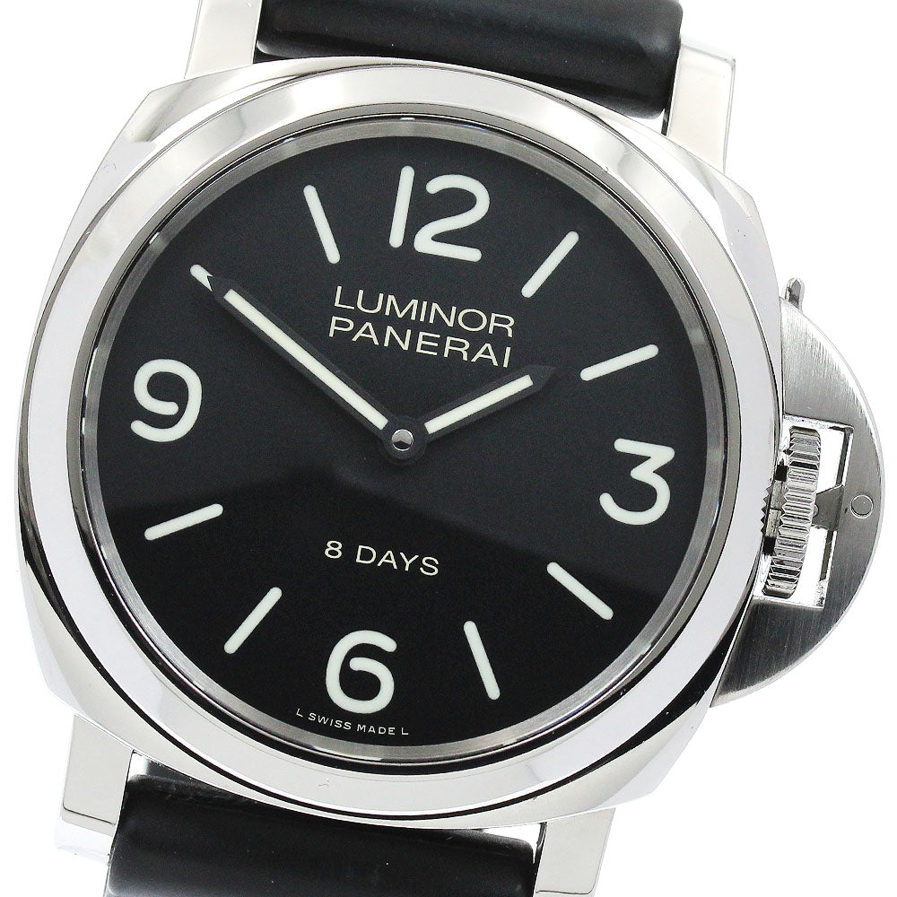 PANERAI Luminor Base 8DAYS Acciaio PAM00560 Hand Winding Men's Watch_918783