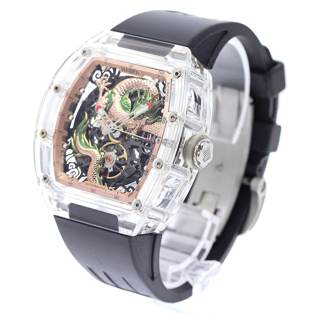 HAOFA Crystal Case 2321 skeleton skeleton Dial Automatic Men's Watch_918804