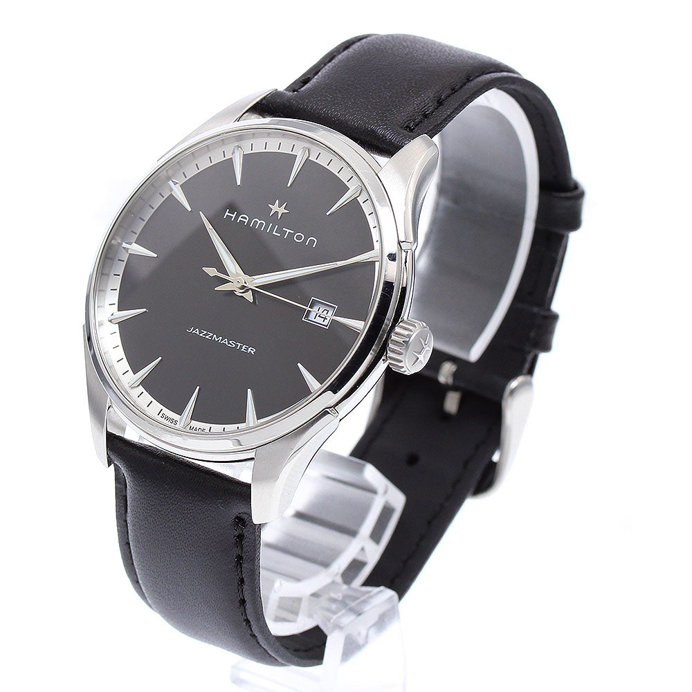 HAMILTON Jazz master H324510 Date black Dial Quartz Men's Watch_918817