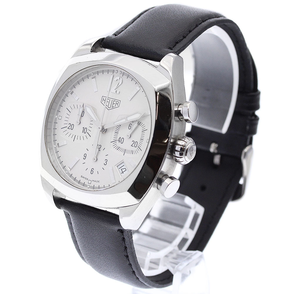 Heuer Monza CR2111.FC6162 Chronograph Silver Dial Automatic Men's Watch_918818