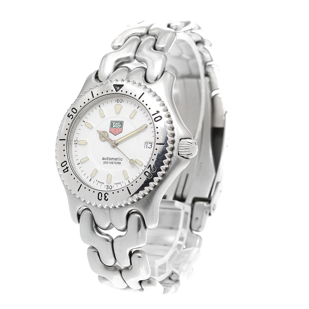 TAG HEUER S/el S89.706 Date white Dial Automatic Men's Watch_918845