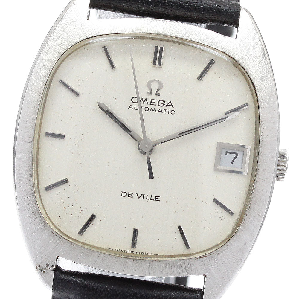 OMEGA De Ville 162.045 Date cal.1002 Silver Dial Automatic Men's Watch_918848