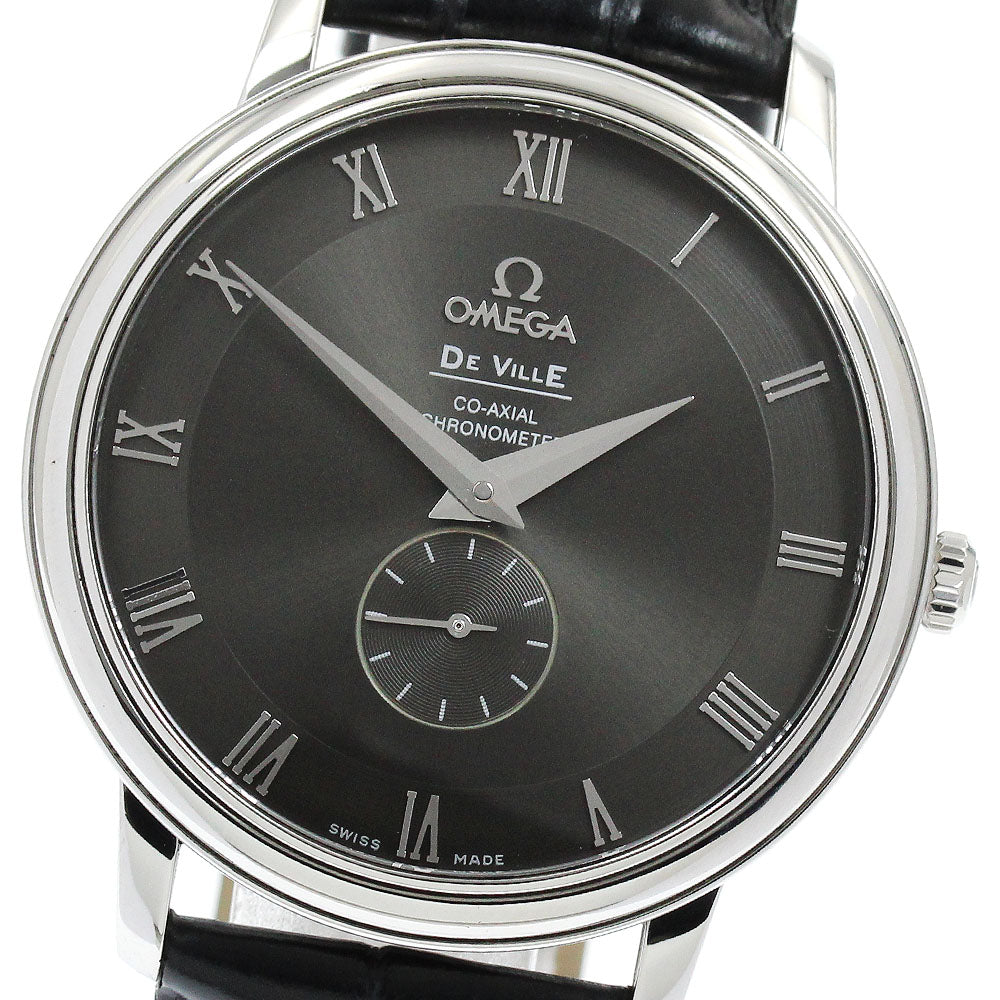 OMEGA De Ville Prestige Coaxial 4813.40.01 Small seconds gray Dial Automatic Men's Watch_918854