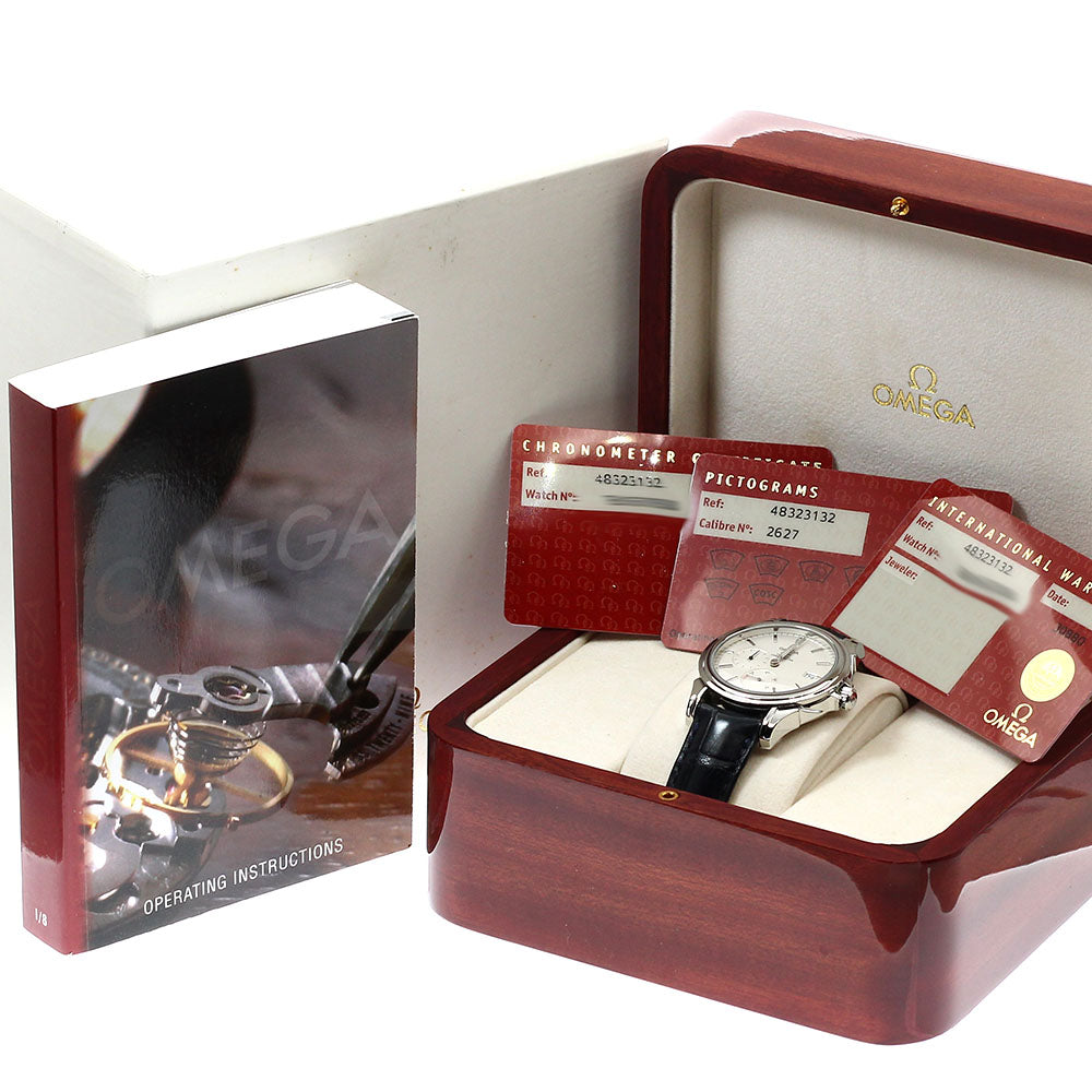 OMEGA De Ville Coaxial 4832.31.32 Power reserve Silver Dial Automatic Men's Watch_918856