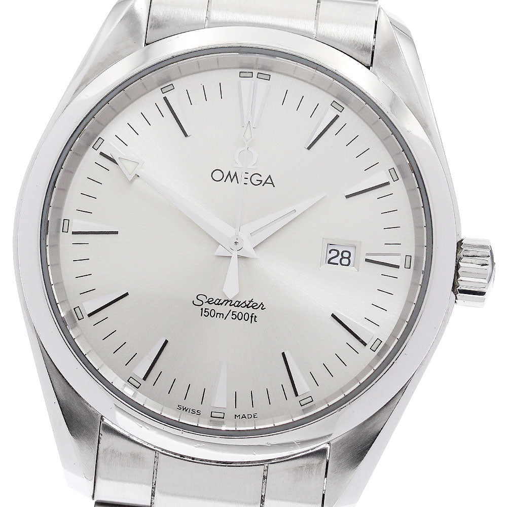 OMEGA Seamaster Aqua Terra 2517.30 Date Silver Dial Quartz Men's Watch_918912