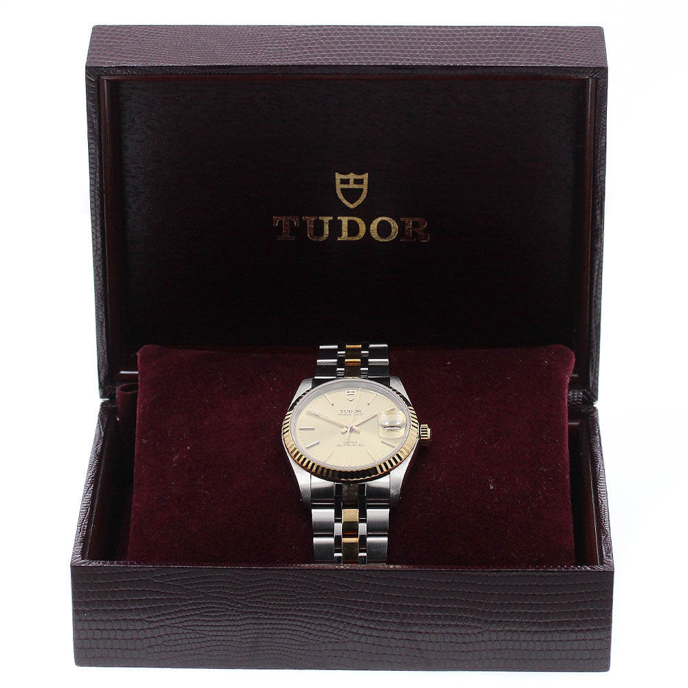 TUDOR Prince Date 74033 gold Dial Automatic Men's Watch_918918