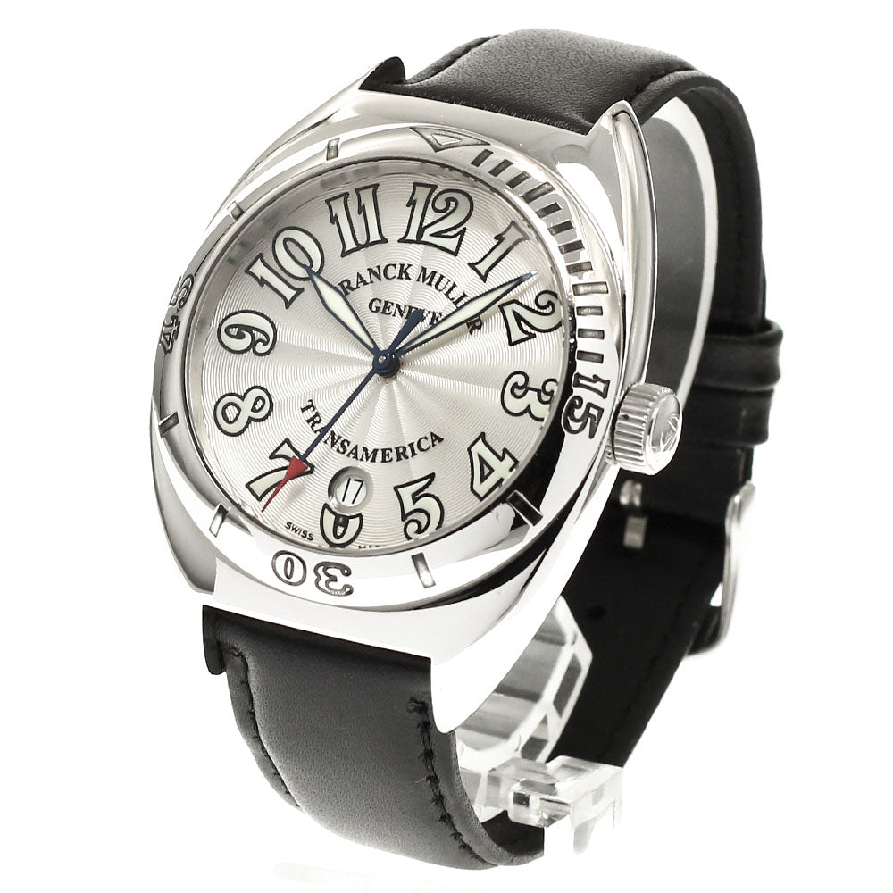 FRANCK MULLER Trans America 2000SCP Date Silver Dial Automatic Men's_918920