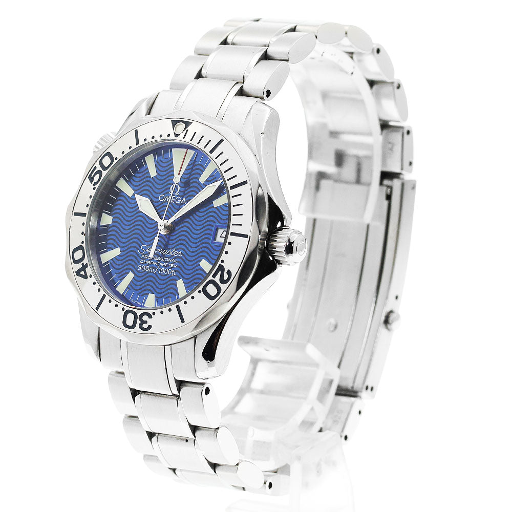 OMEGA Seamaster300 2253.80 Date blue Dial Automatic Boy's Watch_918925