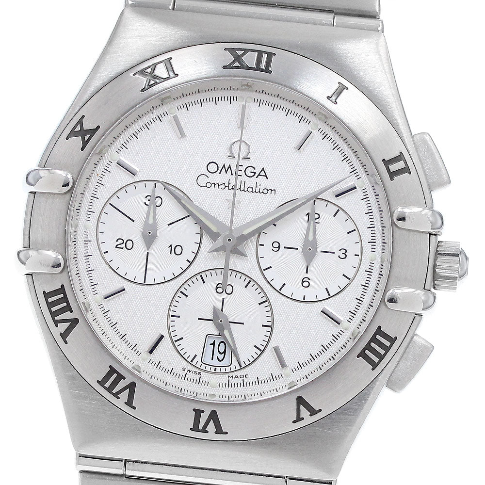 OMEGA Constellation 1542.30 Chronograph Date Silver Dial Quartz Men's_918930